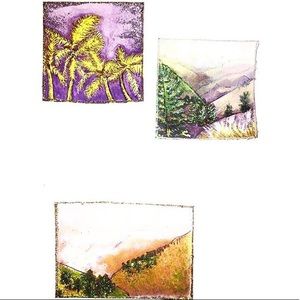 TINY WATERCOLOR PAINTINGS